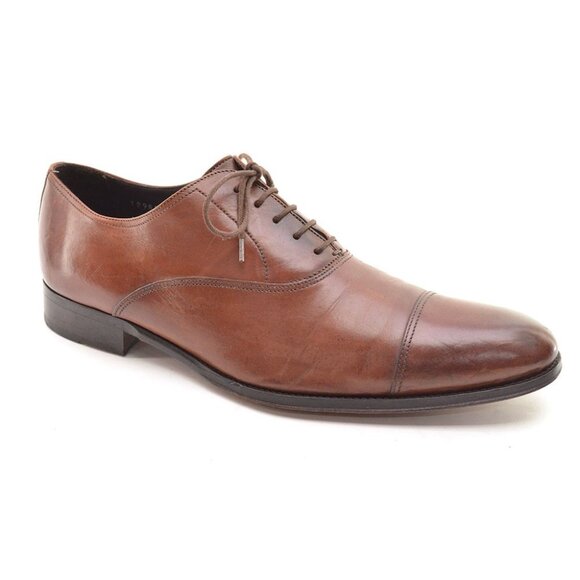 Men To Boot NY Adam Derrick Nico Cap Toe Oxfords 10 M - Picture 4 of 8